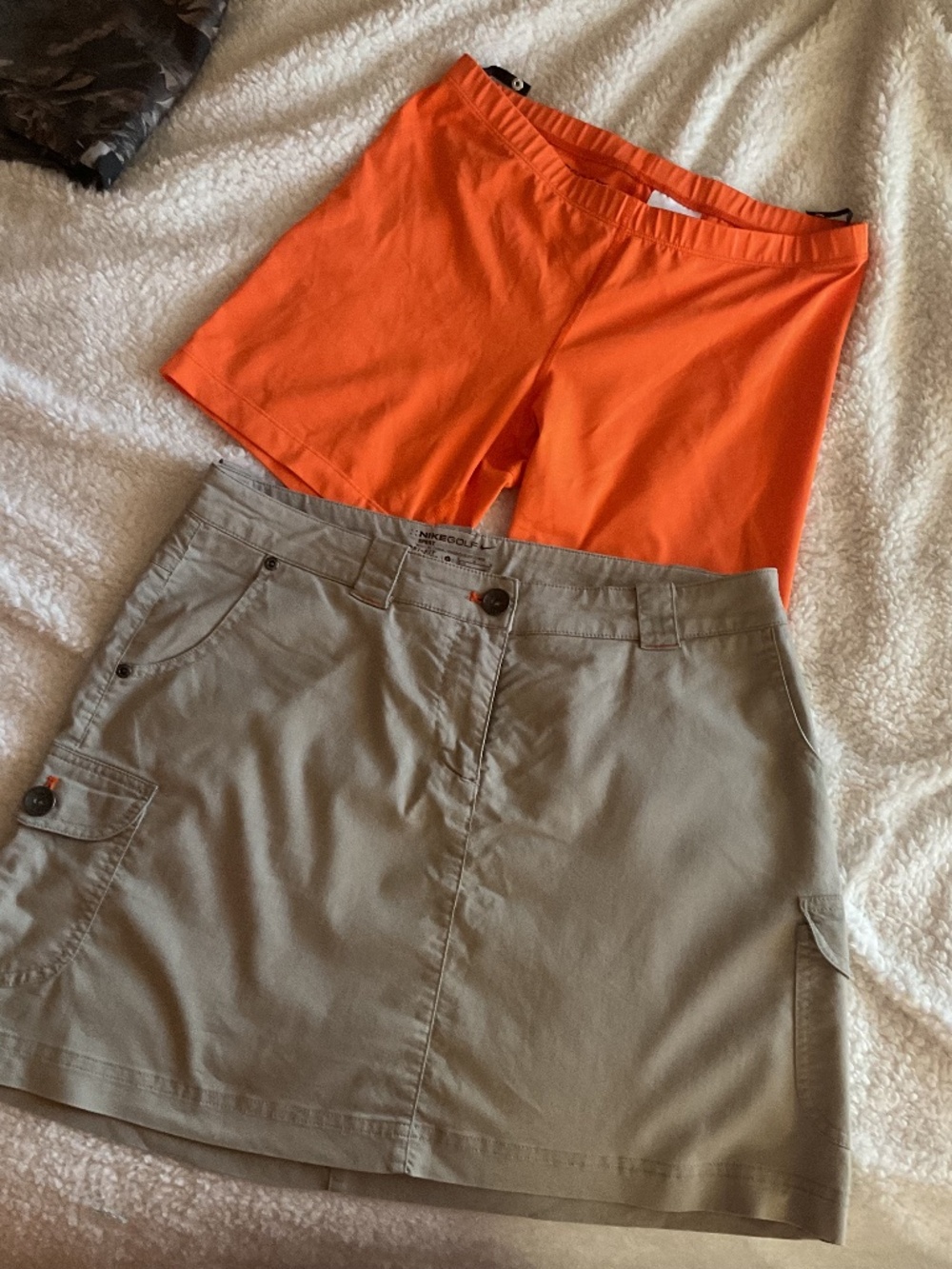 Nike golf skort and matching shorts